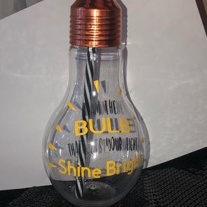 Light bulb cup personalized